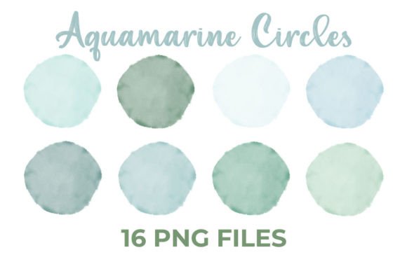 Aquamarine Watercolor Circles: A Designer’s Real-World Review for Local Branding