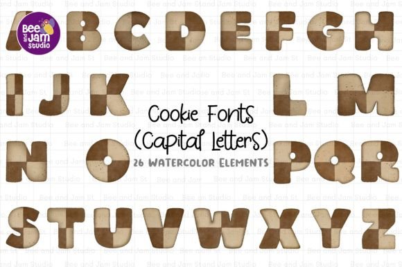 Cookie Font Alphabet Watercolor PNG: A Visual Designer’s Review for Blog & Editorial Use