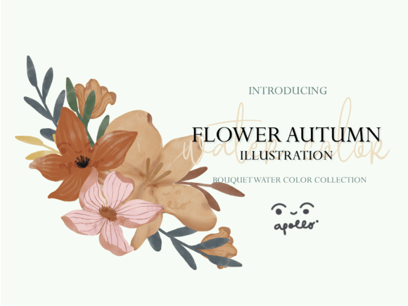 Flower Autumn Bouquet Watercolor SET05: A Brand Designer’s Review for Marketing & Visual Content
