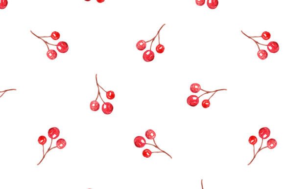 h1Watercolor Red Berries Seamless Pattern – A Versatile Illustration for Creative Design Projects/h1