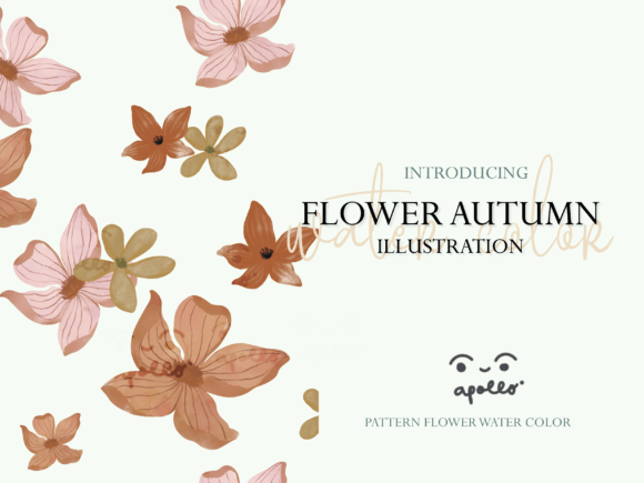 Pattern Flower Watercolor SET01: A Designer’s Review for Branding and Commercial Use