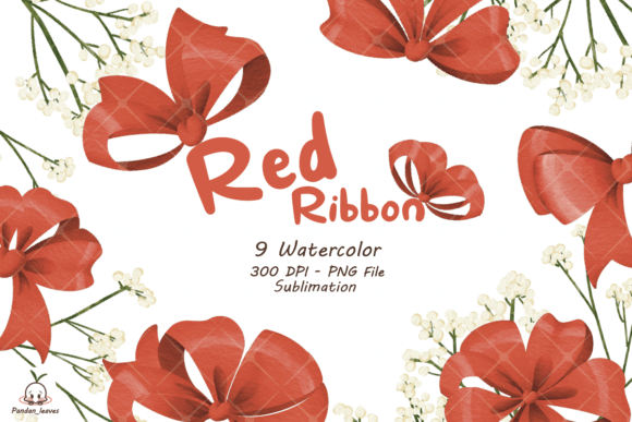 Watercolor Red Ribbon PNG Sublimation: A Brand Designer’s Review for Marketing & Illustrations